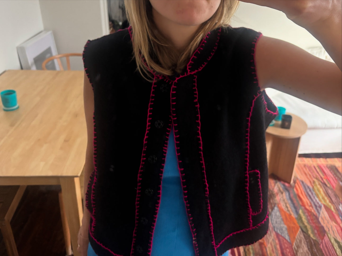 Winter Bloom Vest