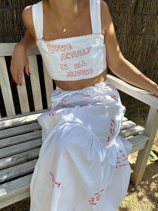 Quote Skirt #1