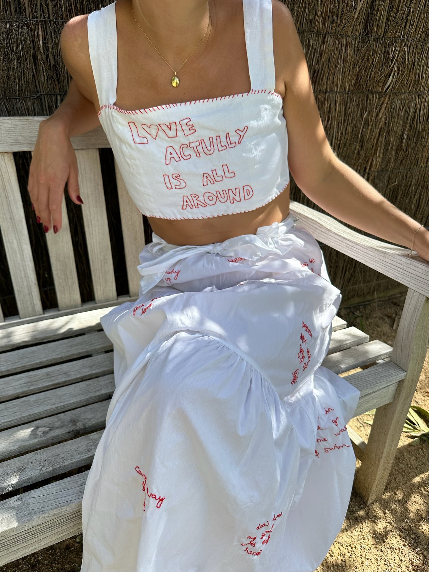 Quote Skirt #1